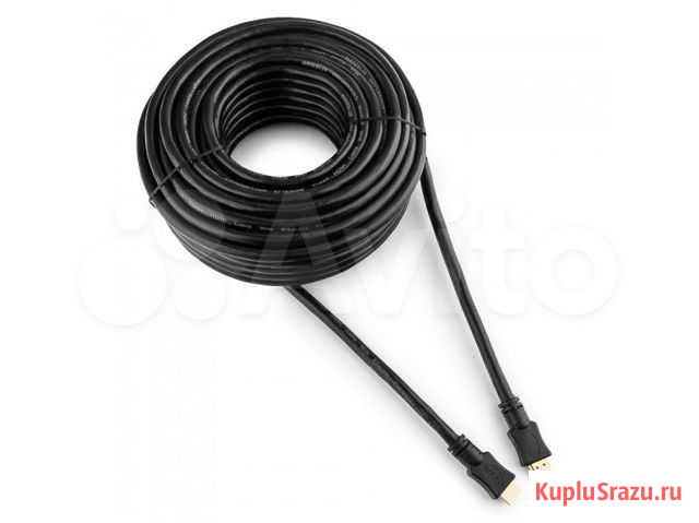 Кабель hdmi Cablexpert CC-hdmi4-20M 20м v1.4 19M/1 Старый Оскол - изображение 1