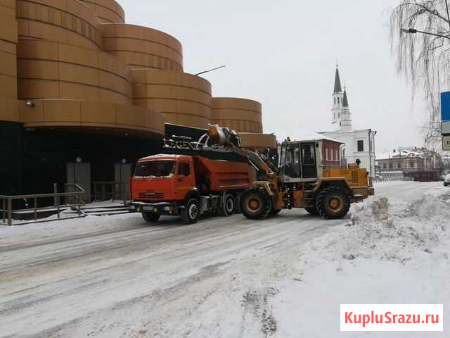 Аренда экскаватора погрузчика, уборка вывоз снега Казань - изображение 1