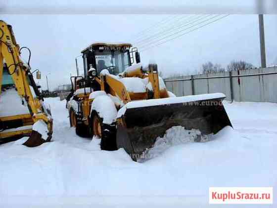 Уборка снега, погрузчик Приютово