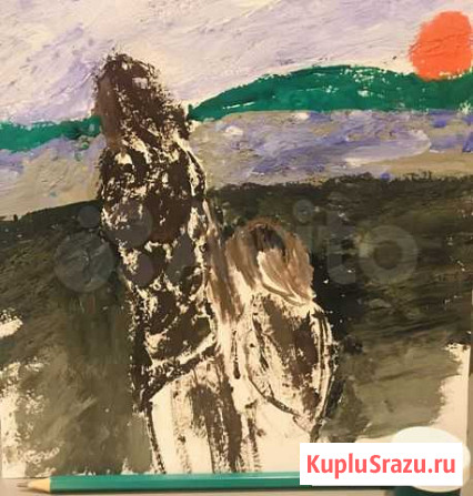 Картина. Одинокая женщина Самара - изображение 1