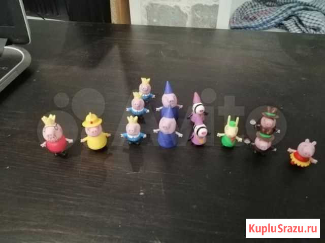 Игрушки из киндер-сюрпниза Свинка Пеппа Санкт-Петербург - изображение 1