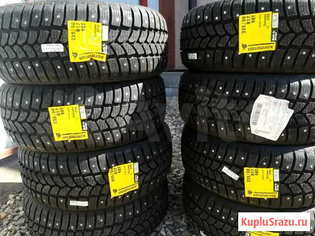 225/50 R17 Kormoran шипы (Сербия) новые, 2 шт Иваново - изображение 1