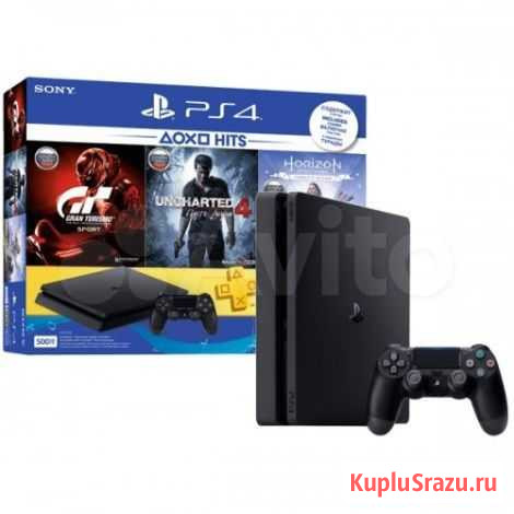 Sony PlayStation 4 Slim 500 гб Рассказово - изображение 1