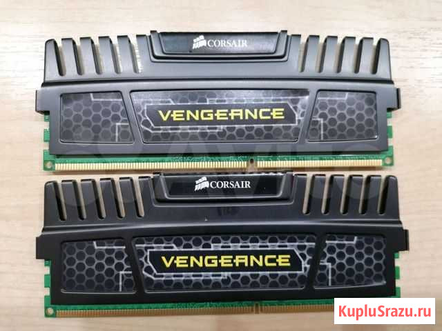 Corsair Vengeance 8GB(2x4GB) DDR3 PC3-12800 1600MH Красноярск - изображение 1