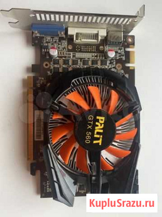 Видеокарта palit gtx 560 1gb Саратов - изображение 1
