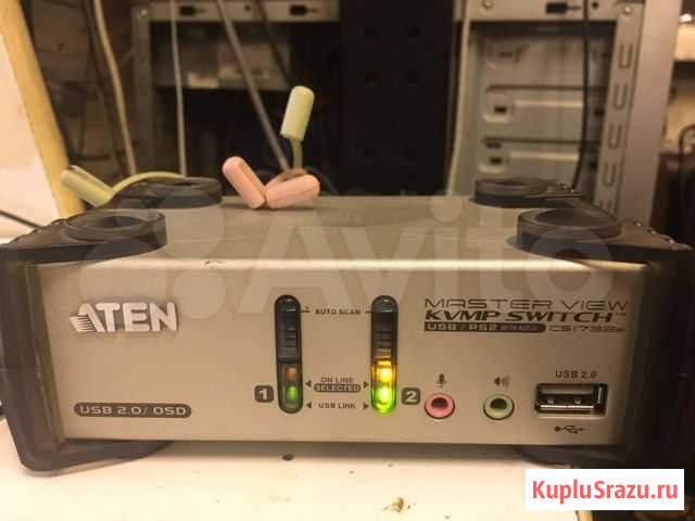 Переключатель KVM Aten CS1732B Москва - изображение 1
