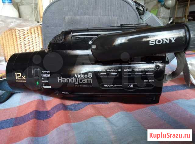 Видео Камера sony Handyscam кассетная Заречный - изображение 1