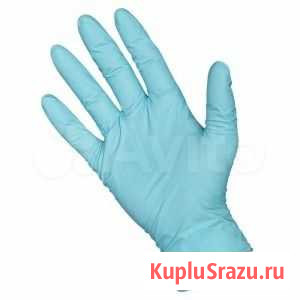 Перчатки нитриловые виниловые Омск - изображение 1
