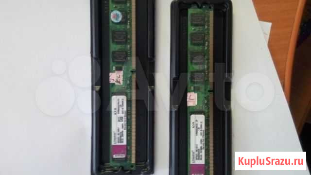 Оперативная память Kingston DDR2 2 гб 800мгц Барнаул - изображение 1
