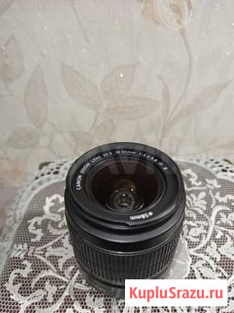 Объектив Canon EF-S 18-55mm f/3.5-5.6 IS II Челябинск - изображение 1