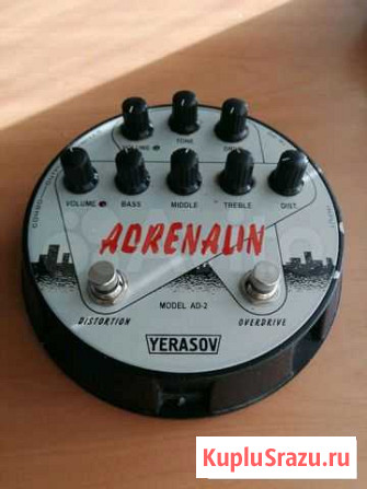 Педаль дисторшн/овердрайв Yerasov Adrenalin AD-2 Коломна - изображение 1