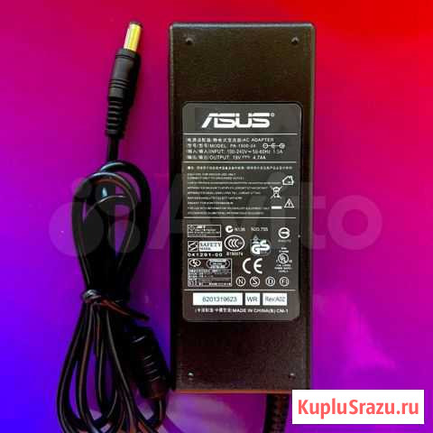 Зарядка для ноутбука Asus K40,K50,K52,K53,K61,K70 Рязань - изображение 1