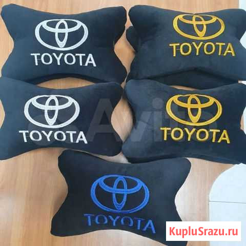 Подушки с вышивкой на подголовник Омск - изображение 1
