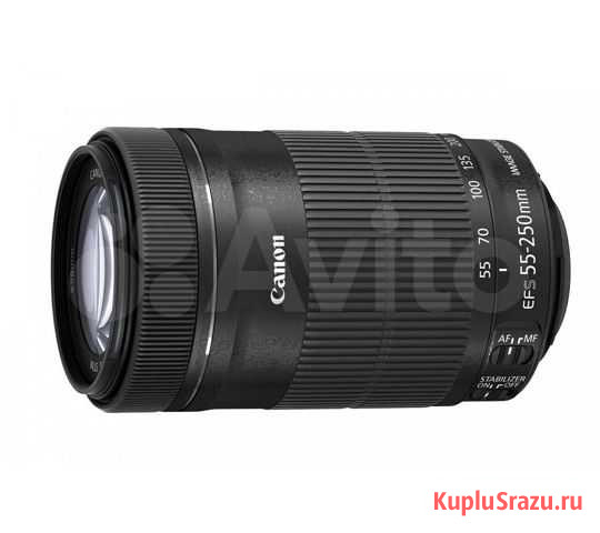 Объектив Canon EF-S 55-250mm f/4-5.6 IS STM Екатеринбург - изображение 1