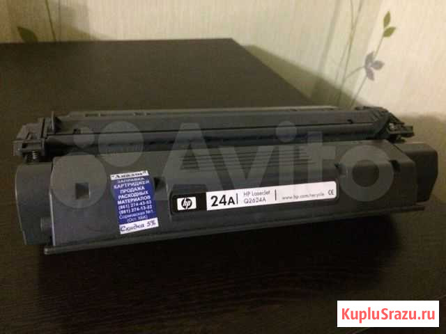 Продам картридж HP Q2624A Краснодар - изображение 1