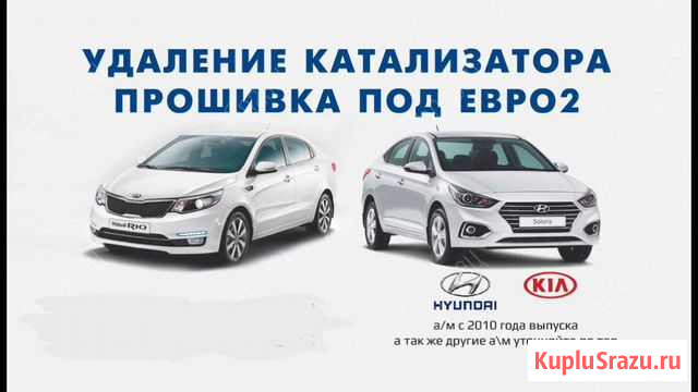 Удаление катализатора Kia Hyundai Нижний Новгород - изображение 1