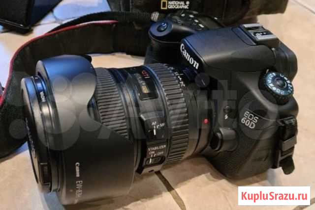 Зеркальный фотоаппарат Саnоn еоs 60d Санкт-Петербург - изображение 1