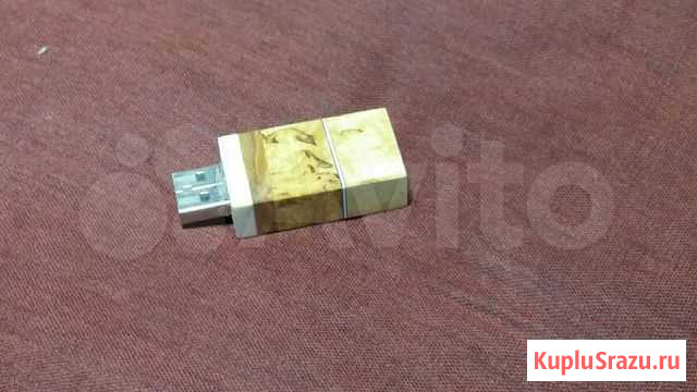 Продам Флешку на 4 Гб из карельской берёзы Петрозаводск - изображение 1
