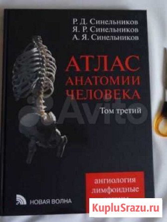 Атлас анатомии человека. Синельников. Том 3. Учени Пермь - изображение 1