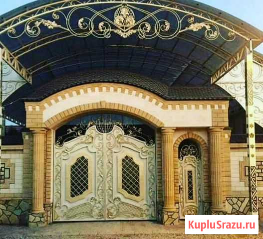 Кованые изделия. Ворота, перила, навесы, и многое Нальчик - изображение 1