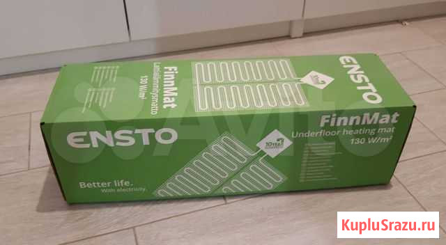 Теплый пол Ensto FinnMat-130 2,5 м.кв Петрозаводск - изображение 1