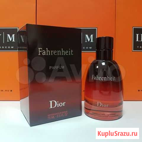 Dior - Fahrenheit Parfum 75ml Томск - изображение 1