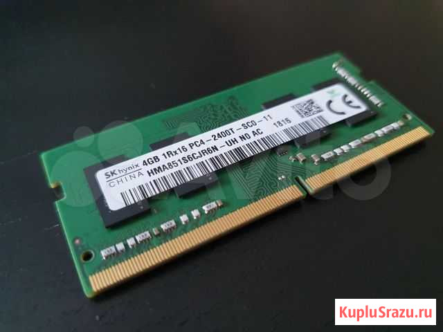 Hynix DDR4 2666MHz SO-dimm 4Gb Новосибирск - изображение 1