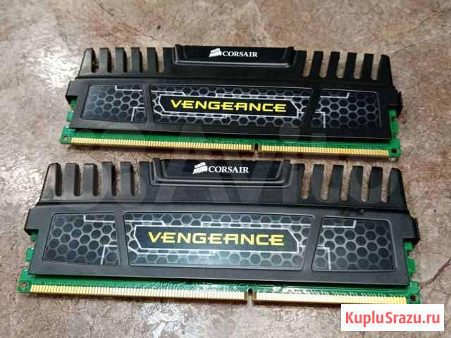 Ddr3 corsair 2x2gb 1600 Киров - изображение 1