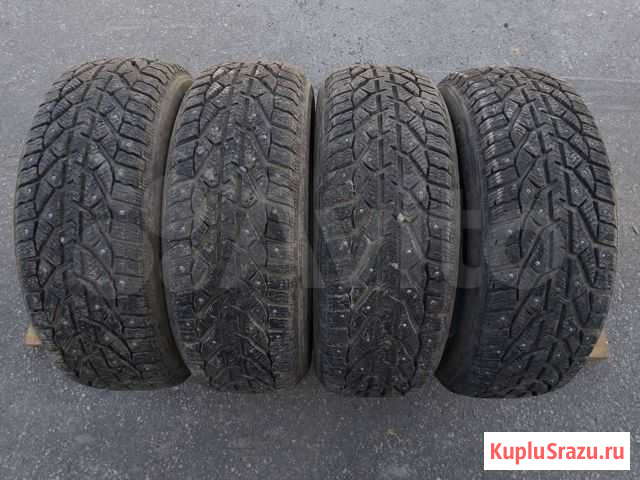 Резина Tigar 205 55 16 шипы Екатеринбург - изображение 1