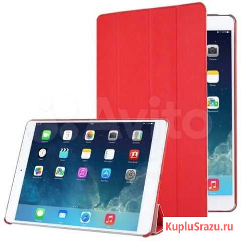 Чехол Smart Cover iPad Air 2017 2018 (красный) Краснодар - изображение 1