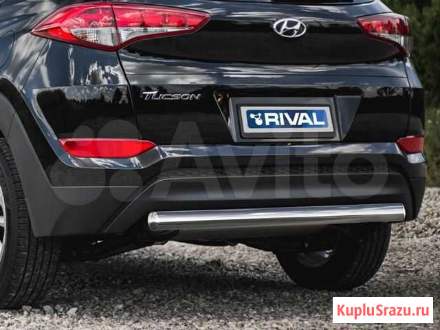 Защита бампера Hyundai Tucson Новосибирск - изображение 1