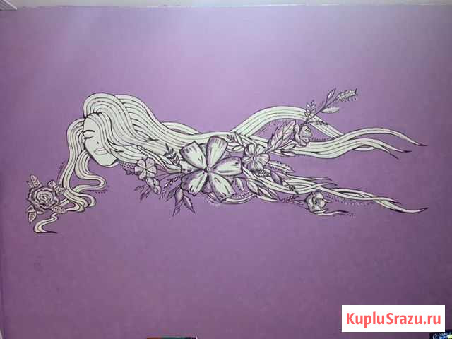 Картины, портреты, роспись стен На заказ 8 Марта Москва - изображение 1