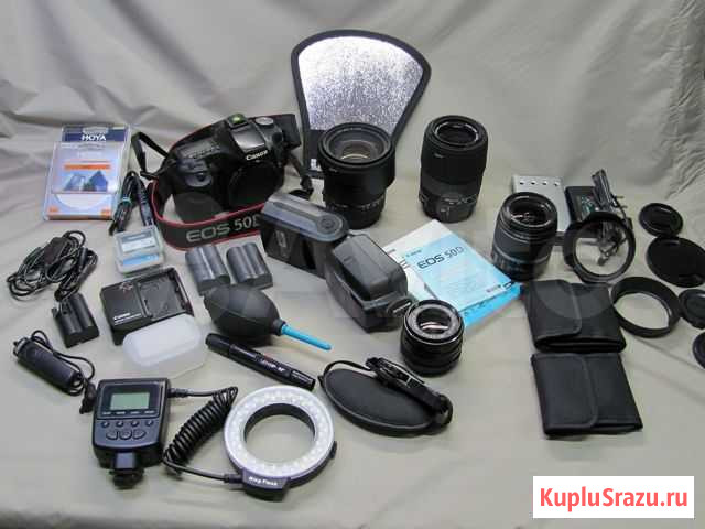 Фотоаппарат Canon EOS 50D + мегакит Калининград - изображение 1