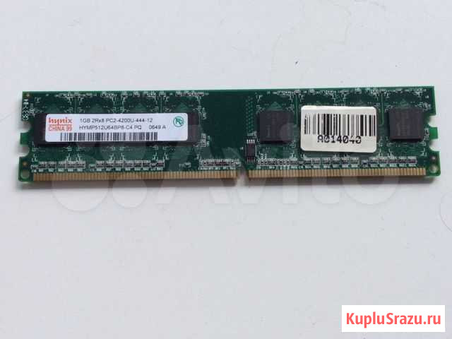 Hynix 1gb PC2-4200U-444-12 ddr-2 Владимир - изображение 1