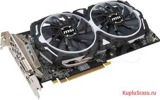 Видеокарта rx580 8gb MSI armor Омск