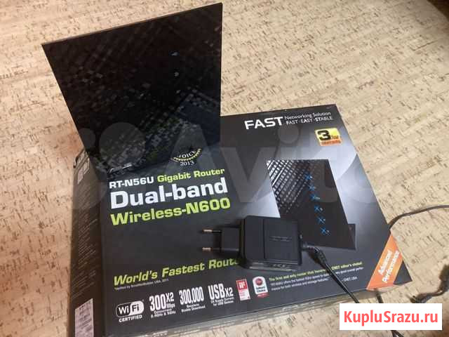 Wifi роутер asus RT-N56U Всеволожск - изображение 1