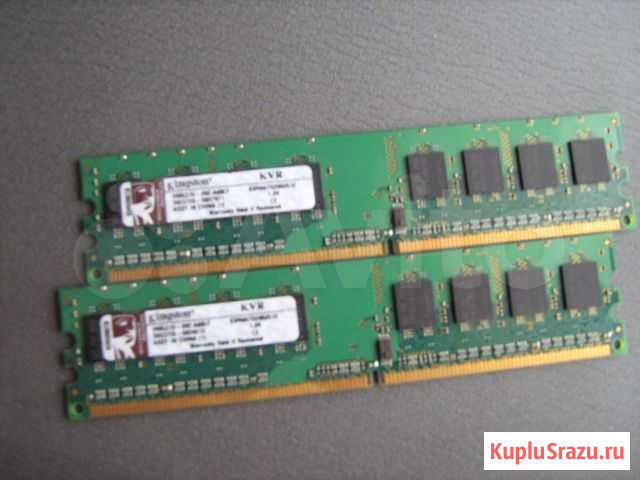 Оперативная память DDR2-800,667 1GB Ижевск - изображение 1