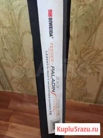 Продам фидер Siweida Paladin (3,3/3,6/3,9м; 0-150г Уфа - изображение 1