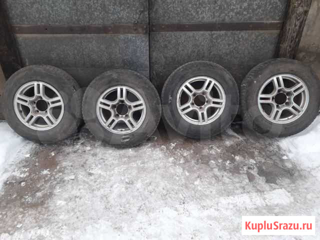 Колеса в сборе R 16 5*139,7 Нива, УАЗ Усть-Кут - изображение 1