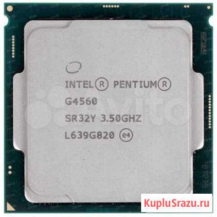 Intel Pentium G4560 Новомосковск - изображение 1