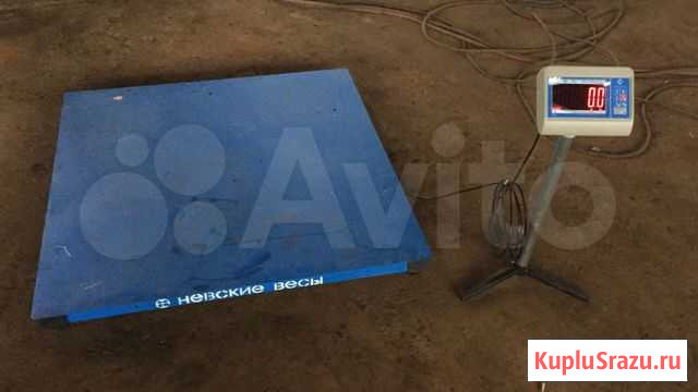 Весы платформенные 1,25*1,25 до 2 т Хабаровск - изображение 1