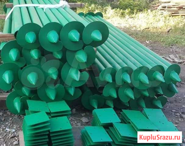 Сваи винтовые D133мм*3м Кызыл - изображение 1