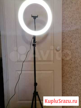Лампа Кольцевая amai LED 36см,штатив 210см,селфи Воронеж - изображение 1