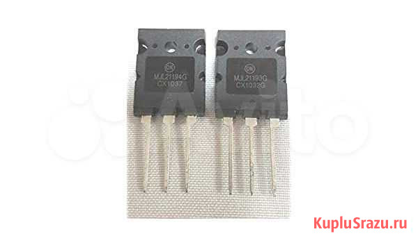 Транзосторы MJL21193 ON Semiconductor Воронеж - изображение 1