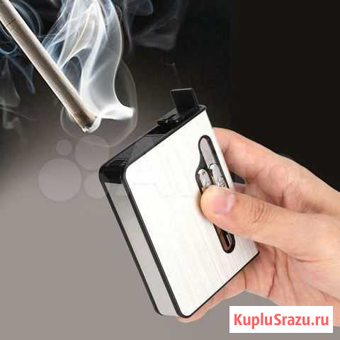 Портсигар автомат с usb зажигалкой Санкт-Петербург - изображение 1