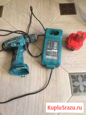 Шуруповерт с зарядным устройством makita Белгород - изображение 1