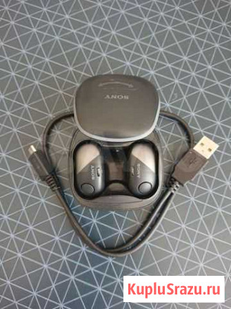 Беспроводные наушники Sony WF SP700N Краснодар - изображение 1