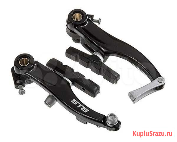 Тормоз v-brake STG 7 HJ-612AD7-BK Х90056 Нижний Новгород - изображение 1