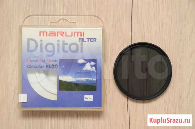 Продаю поляризационный фильтр marumi 62mm PLD Киров - изображение 1