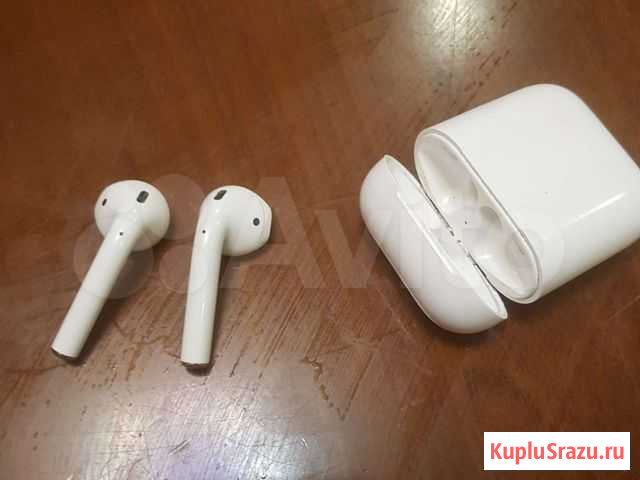 Беспроводные наушники apple airpods оригинал Уфа - изображение 1